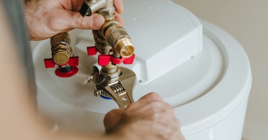 fixing water heater